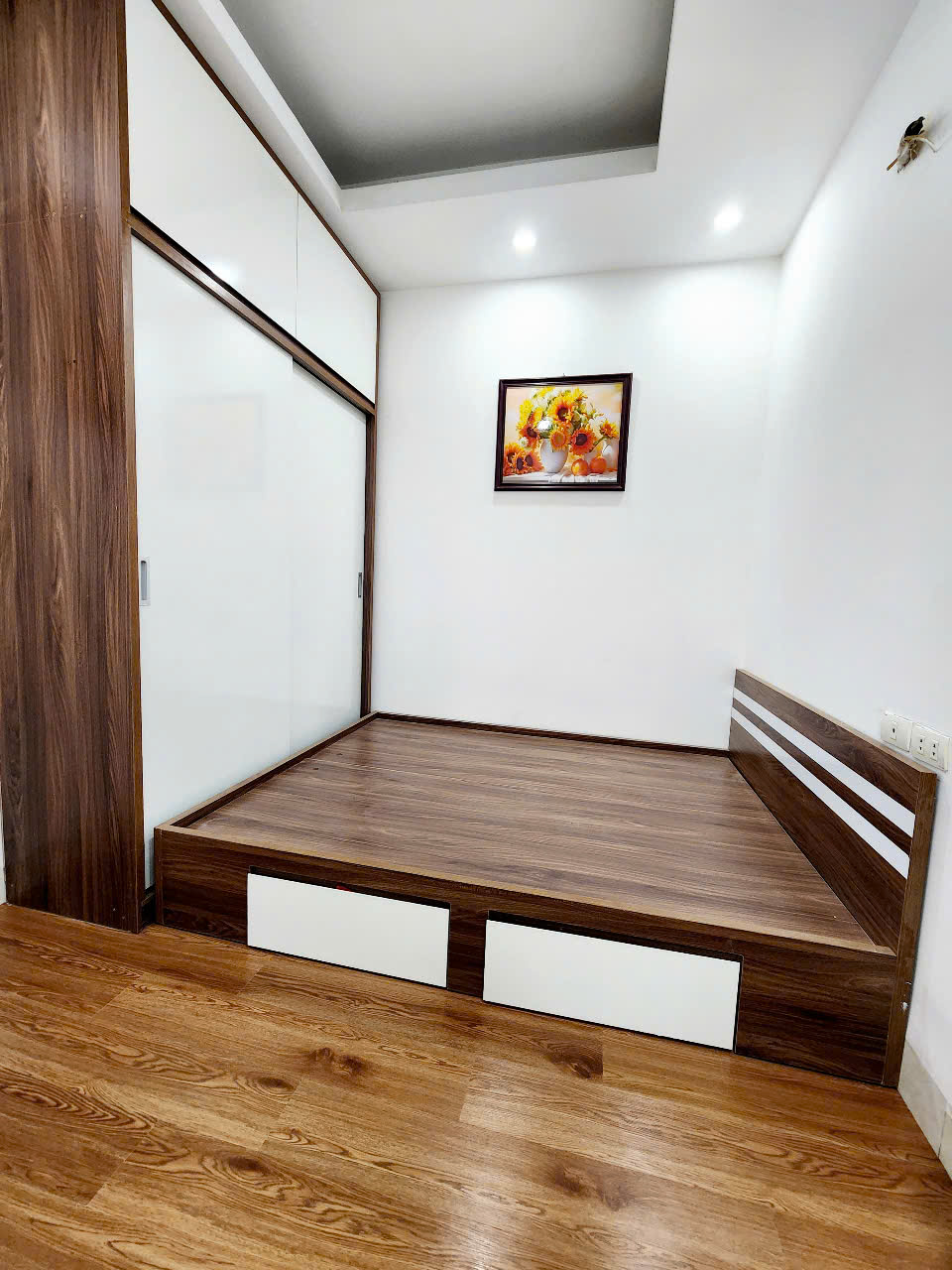 Cho thuê căn hộ chung cư Khương Đình 50m2, 2 ngủ, Full đồ ở gia đình, 8 Triệu/tháng - Ảnh 4